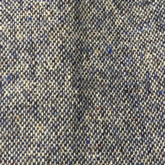 Faconnable Mens Overcoat 40R/50 Italy Blue Pattern 100% Wool Made in Italy $1699 - Picture 2 of 10